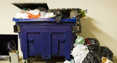 Kameraovervakning av soprum