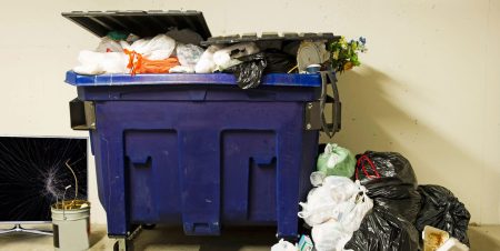 Kameraövervakning stoppar sopfusket