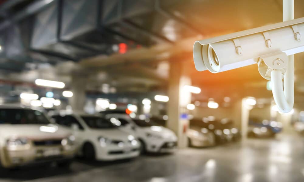 Kameraövervakning gör att garaget känns tryggare