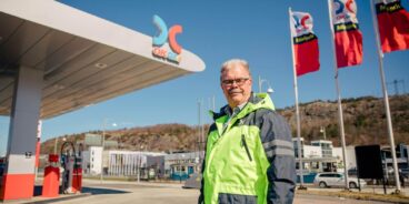 Kamerabevakning på bensinstation hos OKQ8