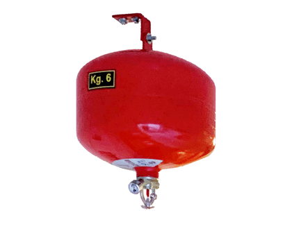 Punktsprinkler, pulverbomb, från SafeTeam