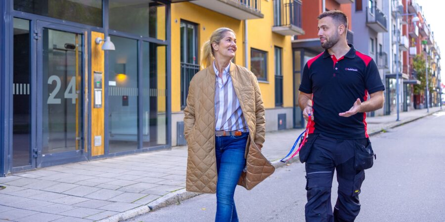 Nyckeln till framgång hos SafeTeam är Service i Särklass