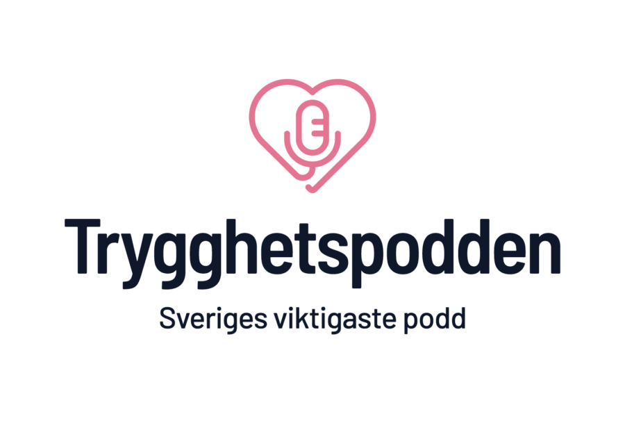 Trygghetspodden Stacked Slogan@2x