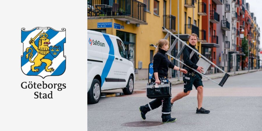 Upphandling av säkerhetstekniska system. SafeTeam är avtalad säkerhetsleverantör.