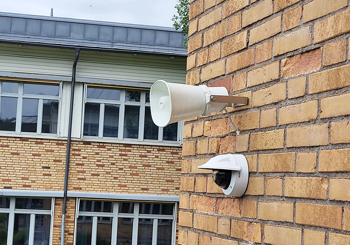 Inrymning kamera högtalare