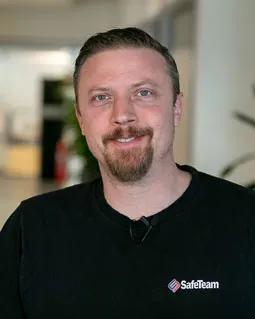 Michael Taube, projektchef på SafeTeam